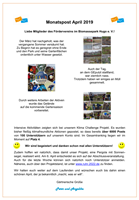 Monatspost April 2019