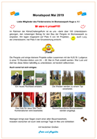 Monatspost Mai 2019