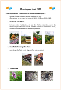 Monatspost Juni 2020