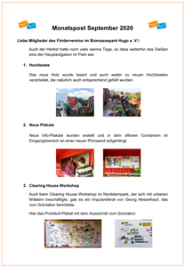 Monatspost September 2020