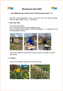 Monatspost April 2022