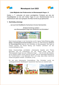 Monatspost Juni 2023