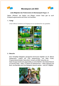 Monatspost Juli 2023