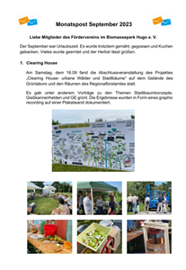 Monatspost September 2023