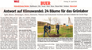 Bericht der WAZ vom 30. April 2021